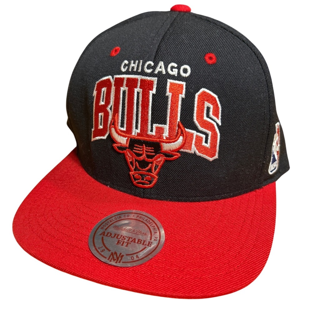 Mitchell & Ness Chicago Bulls NBA Hardwood Classics Wool Snapback Hat‎